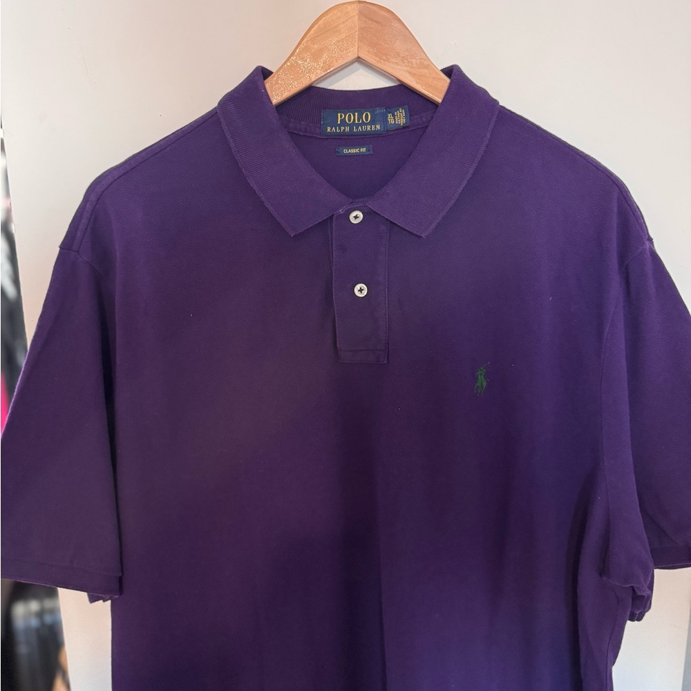 Ralph Lauren Deep Purple Polo Shirt